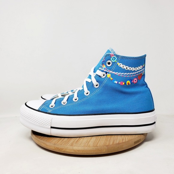 Converse Shoes - Converse All Star Lift Platform Hi Shoes Womens 9 Friendship Bracelet Sneaker